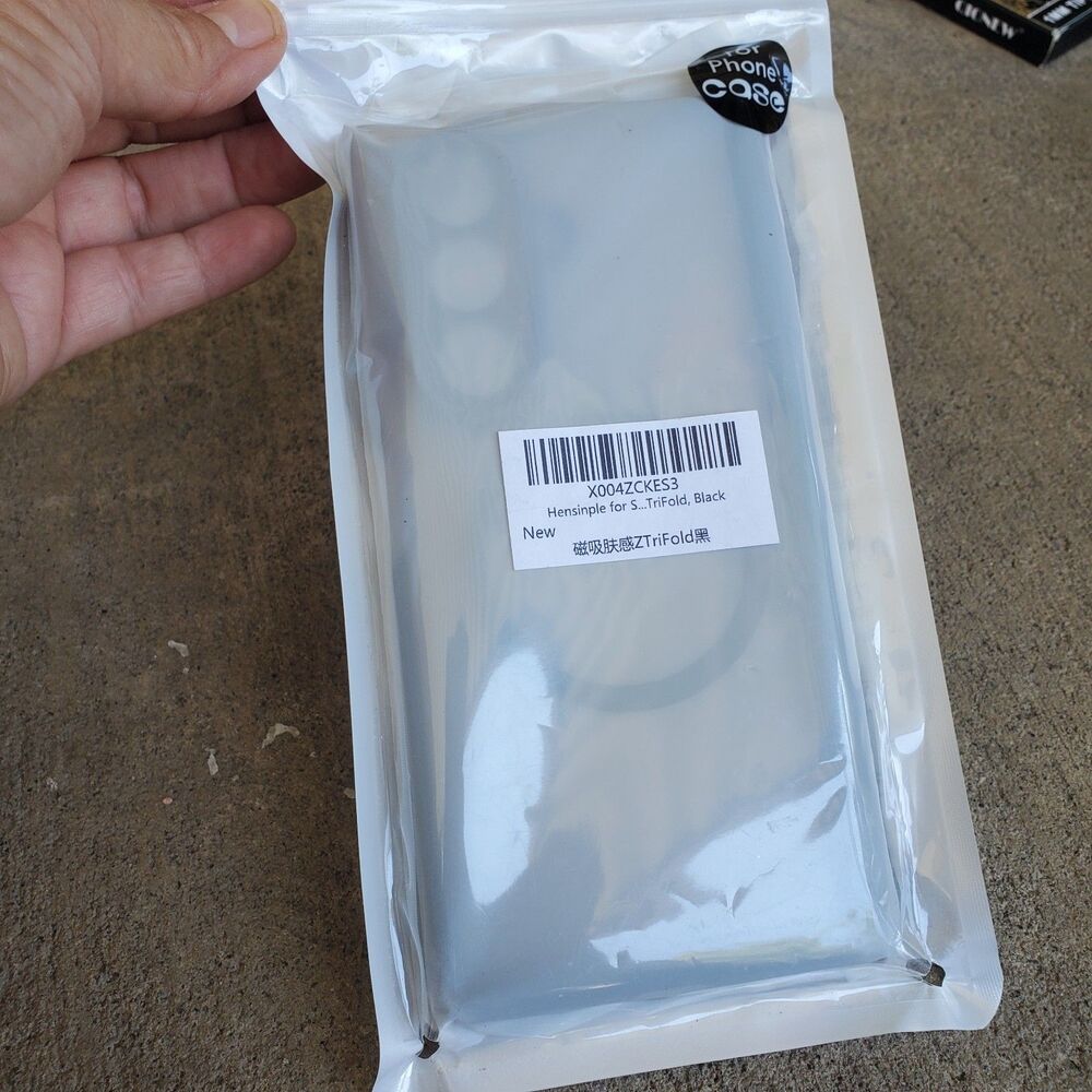 For Samsung Trifold Black Case